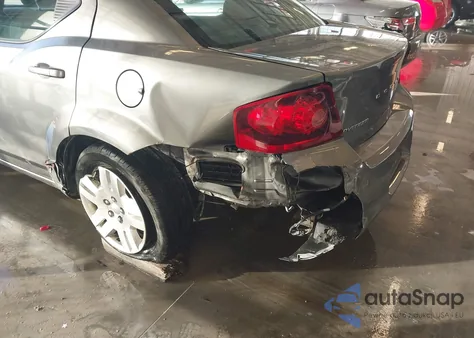 2012 Dodge Avenger Se from USA, damaged, VIN 1C3CDZAB3CN216247